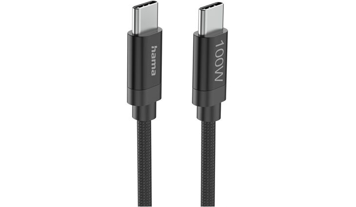 Hama 201749 Ladekabel Fabric (3m)USB-C>USB-C