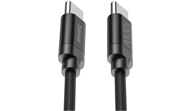 Hama 201749 Ladekabel Fabric (3m)USB-C>USB-C