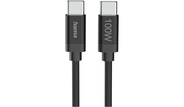 Hama 201749 Ladekabel Fabric (3m)USB-C>USB-C