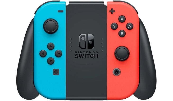 Nintendo Switch Konsole (OLED-Modell) neon rot/blau