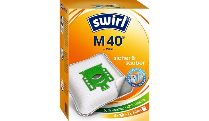 Swirl M40/ M54AS Staubsaugertüten