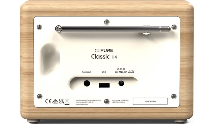 Pure Classic H4 cotton white/oak