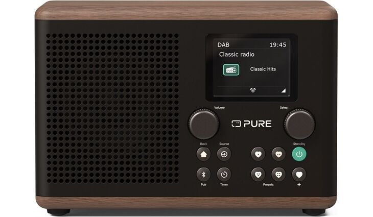 Pure Classic H4 coffe black/walnuss