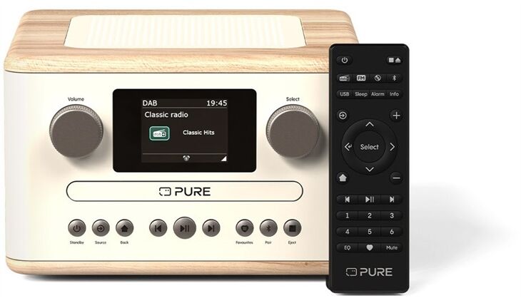 Pure Classic C-D4 weiß/eiche