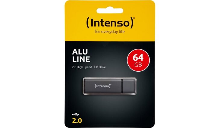 Intenso Alu Line USB-Stick 2.0 (64GB