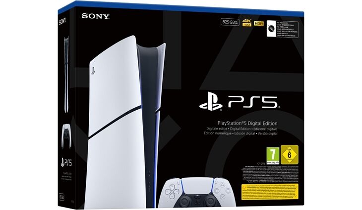 Sony PlayStation 5 Konsole Slim Digital E-Chas.