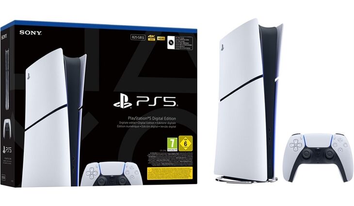 Sony PlayStation 5 Konsole Slim Digital E-Chas.