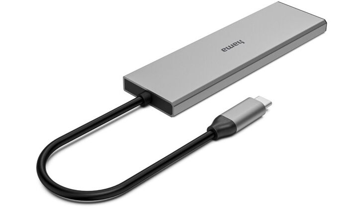 Hama 00200147 USB-C-Hub 4 Ports