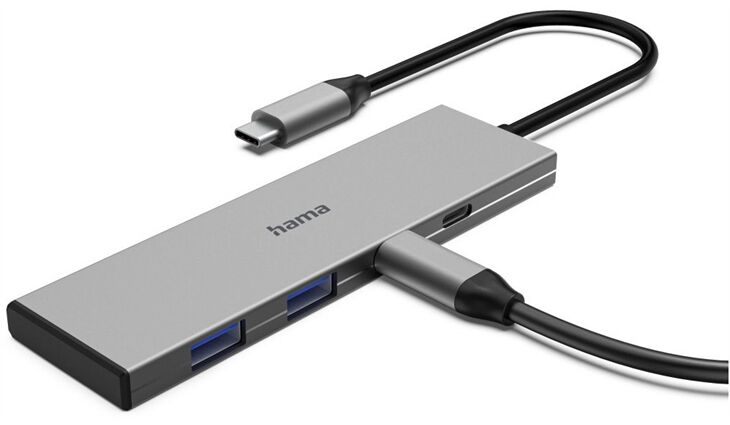 Hama 00200147 USB-C-Hub 4 Ports