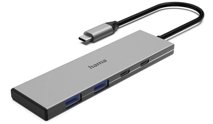 Hama 00200147 USB-C-Hub 4 Ports
