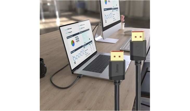 Hama 00202010 DisplayPort-Kabel 8K (2m)