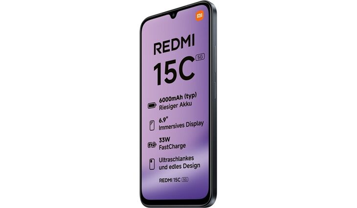 Xiaomi Redmi 15C 5G (4GB+128GB) DE midnight black