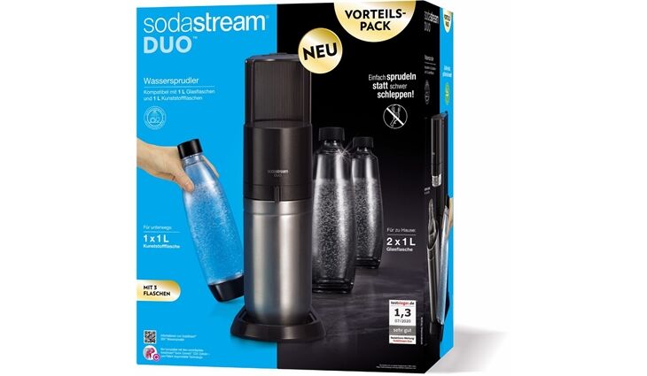 SodaStream DUO Promopack Titan