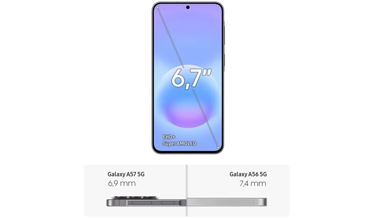 Samsung Galaxy A57 5G (8+128GB) awesome gray
