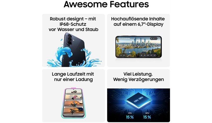 Samsung Galaxy A57 5G (8+128GB) awesome gray