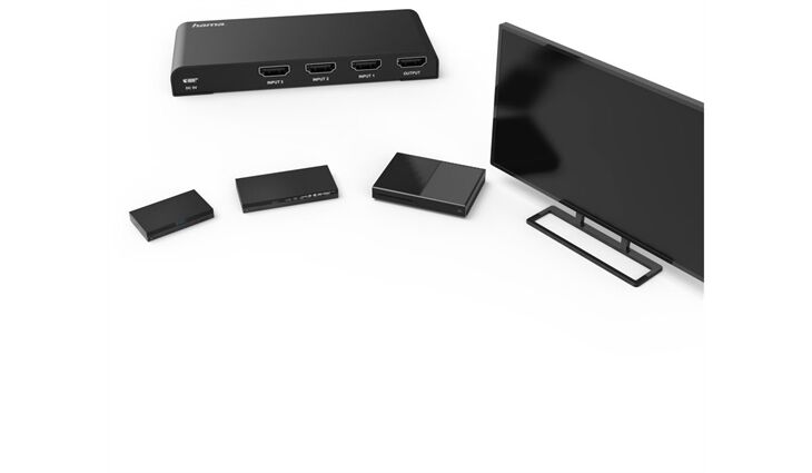 Hama 00121770 4k-HDMI-Umschalter 3x1