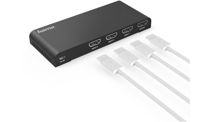 Hama 00121770 4k-HDMI-Umschalter 3x1