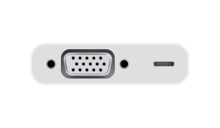 Apple Lightning auf VGA