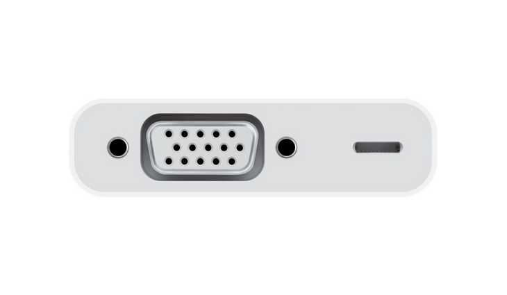 Apple Lightning auf VGA