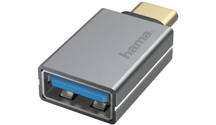 Hama 200300 USB-C-OTG-Adapter auf USB-A