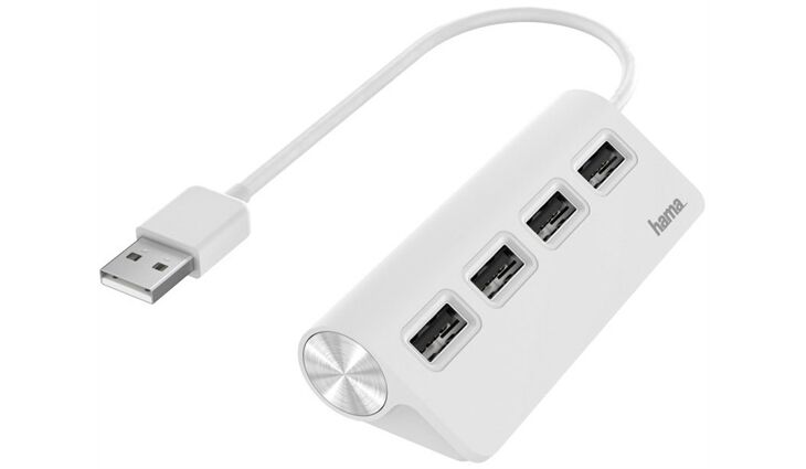 Hama 200120 USB-Hub 4 Ports