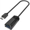 Hama 200312 USB-C-OTG auf USB-A-Adapterkabel