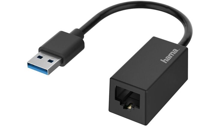 Hama 200325 USB-A auf RJ45/LAN-Adapter