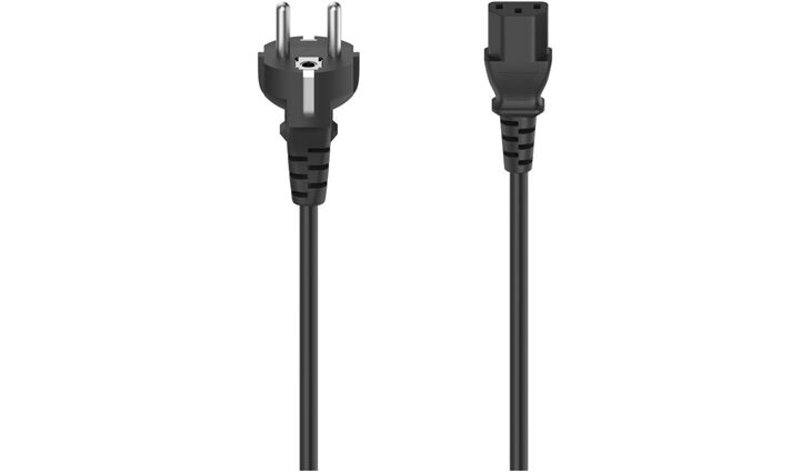Hama 200738 Netzkabel Schuko, 3 pol. (2,5m)