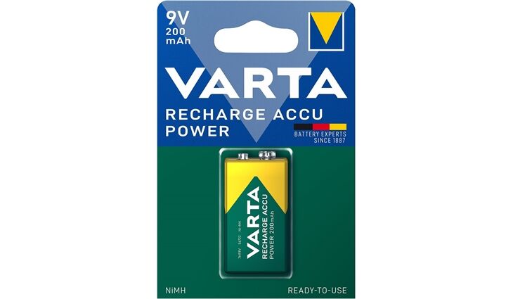 Varta 9V Block Accu 200mAh