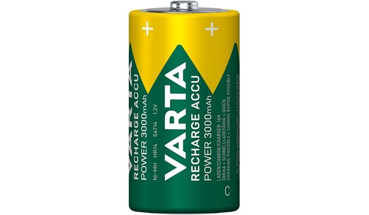Varta R14/C/Baby 3000mAh Accu 2erPack