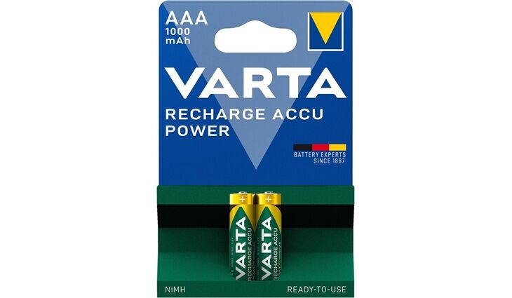 Varta R3 Ready2Use Accu 1000mAh 2er Pack