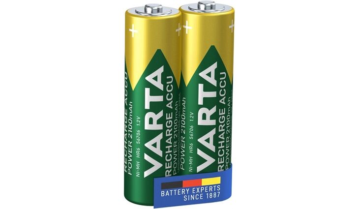 Varta R6 Accu 2100mAh 2er Pack Ready2use