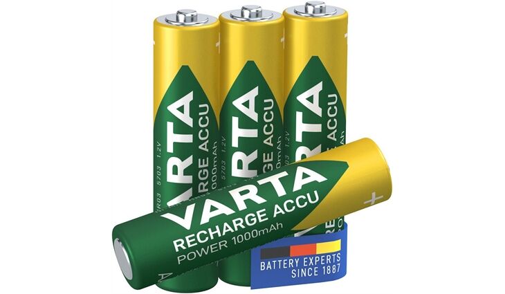 Varta AAA 1000mAh 4er Blister
