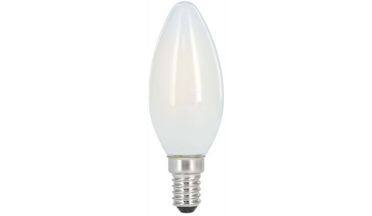 Xavax 112830 LED-Filament E14, 470lm Kerze