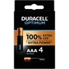 Duracell MN 2400 Optimum AAA 4er Blister