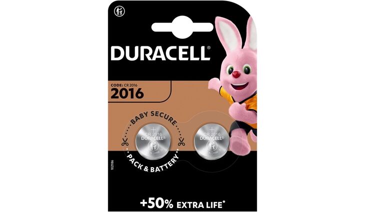 Duracell Lithium 2016 2er Blister