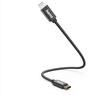 Hama 201601 Ladekabel USB-C>Lightning (0,2m)