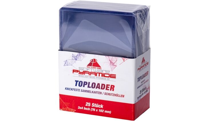 SOFTWAREPY Toploader Clear Pack (25Stk.)