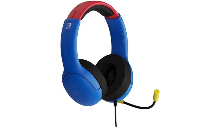 PDP LVL40 Airlite Headset Mario Edition