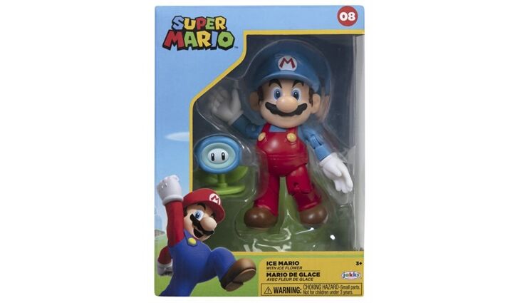 JAKKSPACIF Ice Mario Figur (10cm)