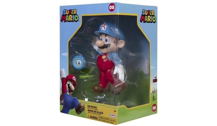 JAKKSPACIF Ice Mario Figur (10cm)