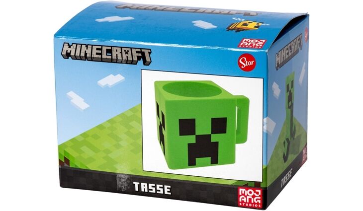 JOOJEE Minecraft Creeper Cube Tasse