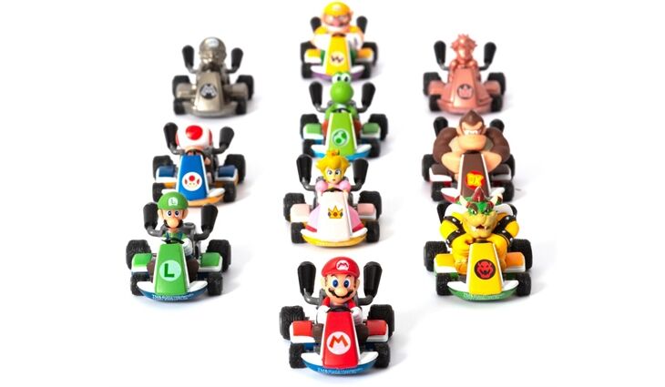 TOMY Mario Kart Fahrzeuge