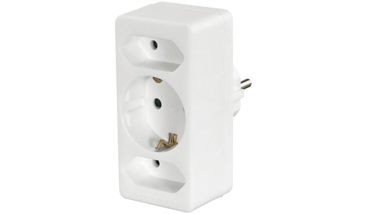 Hama 223215 Steckdosenadapter 3-fach