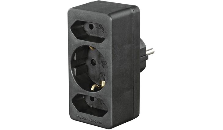 Hama 223216 Steckdosenadapter 3-fach