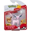 Jazwares Bf3 Evoli,Snomnom,Psiana Battle Figur 3