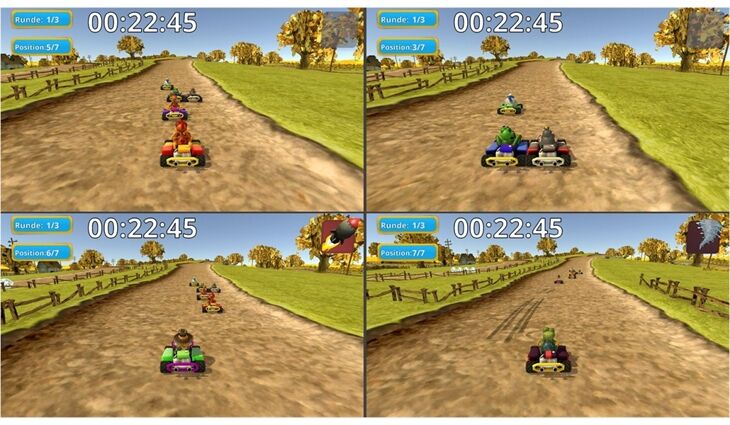 SOFTWAREPY Moorhuhn Kart 2