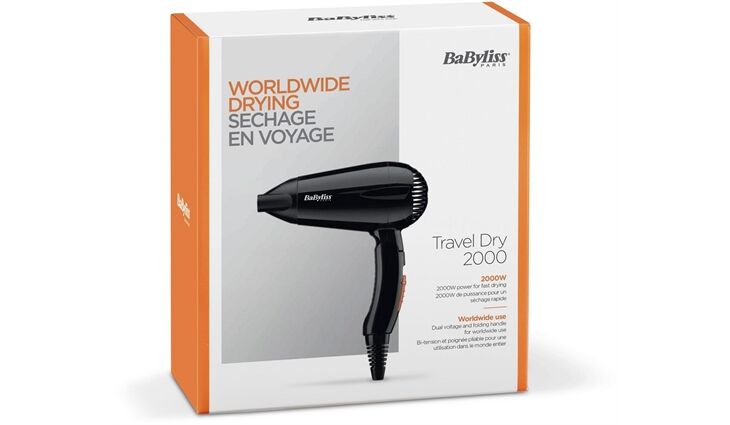 Babyliss 5344E DC DRYER 2000W BLACK TRAVEL