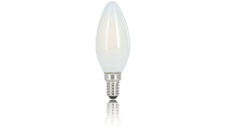 Xavax 112830 LED-Filament E14, 470lm Kerze