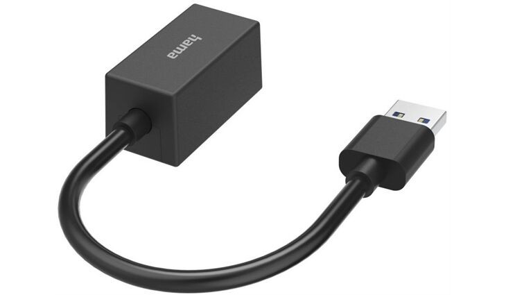 Hama 200325 USB-A auf RJ45/LAN-Adapter